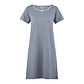 By Louise By Louise Ladies Nightshirt Short Sleeve Cotton Blue Dotted