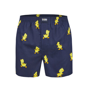 Happy Shorts X Men's Wide Boxer Shorts With Inner Briefs Chick Print