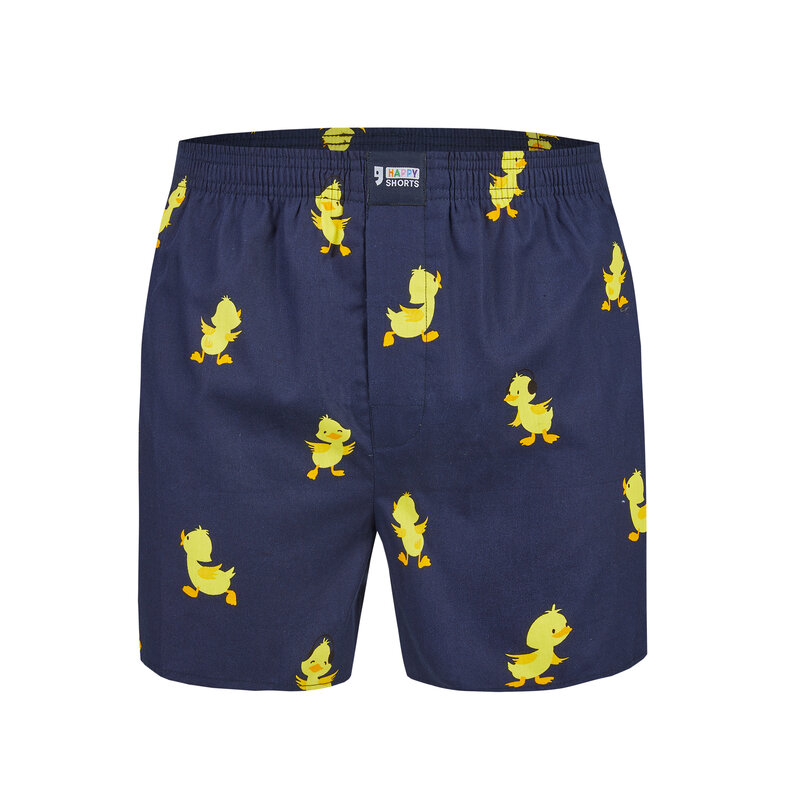 Happy Shorts Happy Shorts X Men's Wide Boxer Shorts With Inner Briefs Chick Print