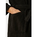 Jack & Jones Jack & Jones Badjas Heren Badstof JACSOLID BATHROBE Zwart