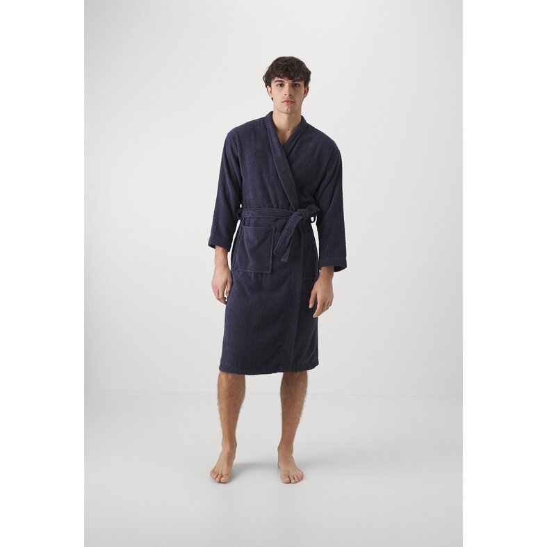 Jack & Jones Jack & Jones Bathrobe Men's Terry JACSOLID BATHROBE Dark Blue