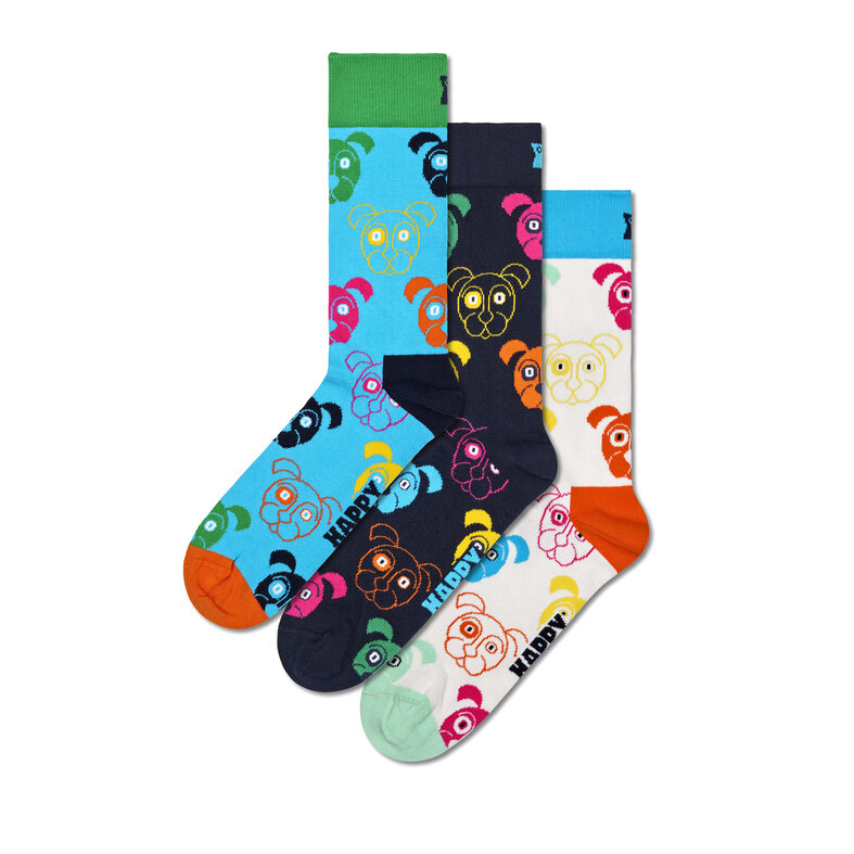 Happy Socks Happy Socks Mixed Dogs Giftpack 3-Pack