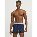 Jack & Jones Jack & Jones Heren Wijde Boxershorts JACJACKSON Donkerblauw 3-Pack