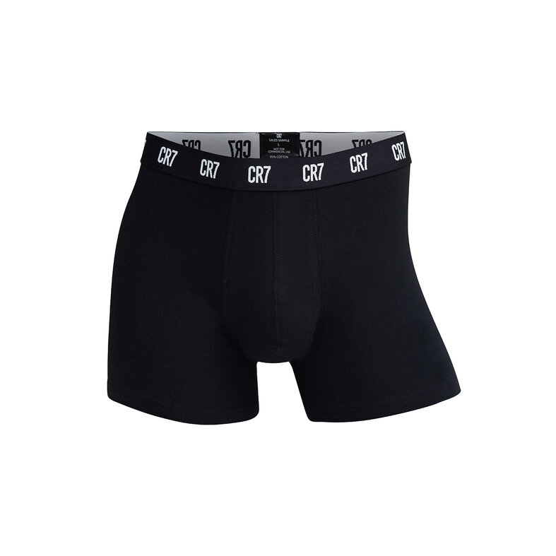 CR7 CR7 Heren Boxershorts Effen Zwart 3-Pack
