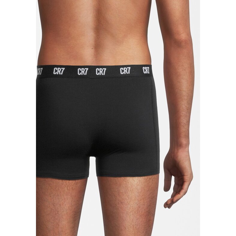 CR7 CR7 Men's Boxer Shorts Plain Black 3-Pack