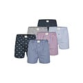 Phil & Co Phil & Co 6-Pack Wijde Boxershorts Heren D626 Multipack