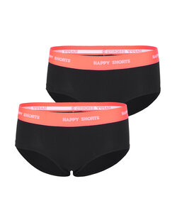 Happy Shorts Ladies Hipster 2-Pack