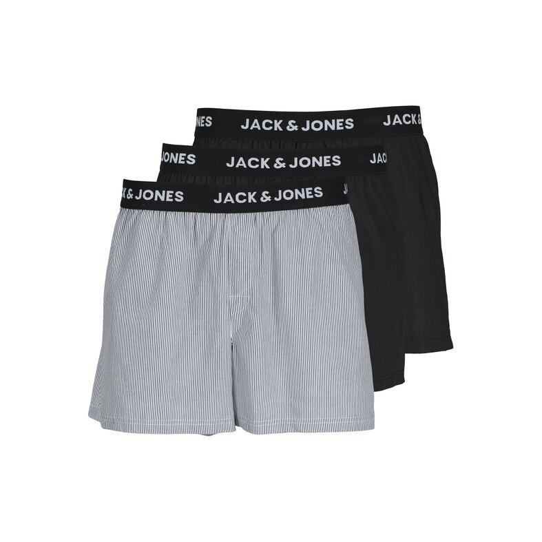 Jack & Jones Jack & Jones Heren Wijde Boxershorts JACMARIO 3-Pack