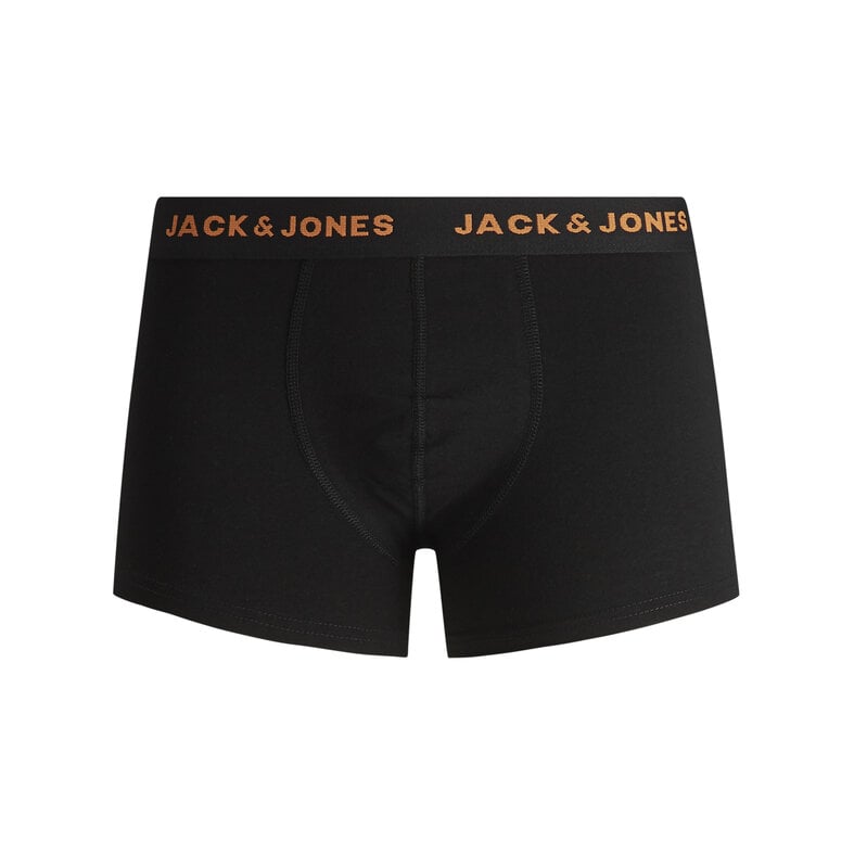 Jack & Jones Jack & Jones Plus Size Heren Boxershorts Trunks JACBASIC Zwart 7-Pack