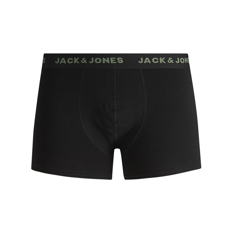 Jack & Jones Jack & Jones Plus Size Men's Boxer Shorts Trunks JACBASIC Black 7-Pack