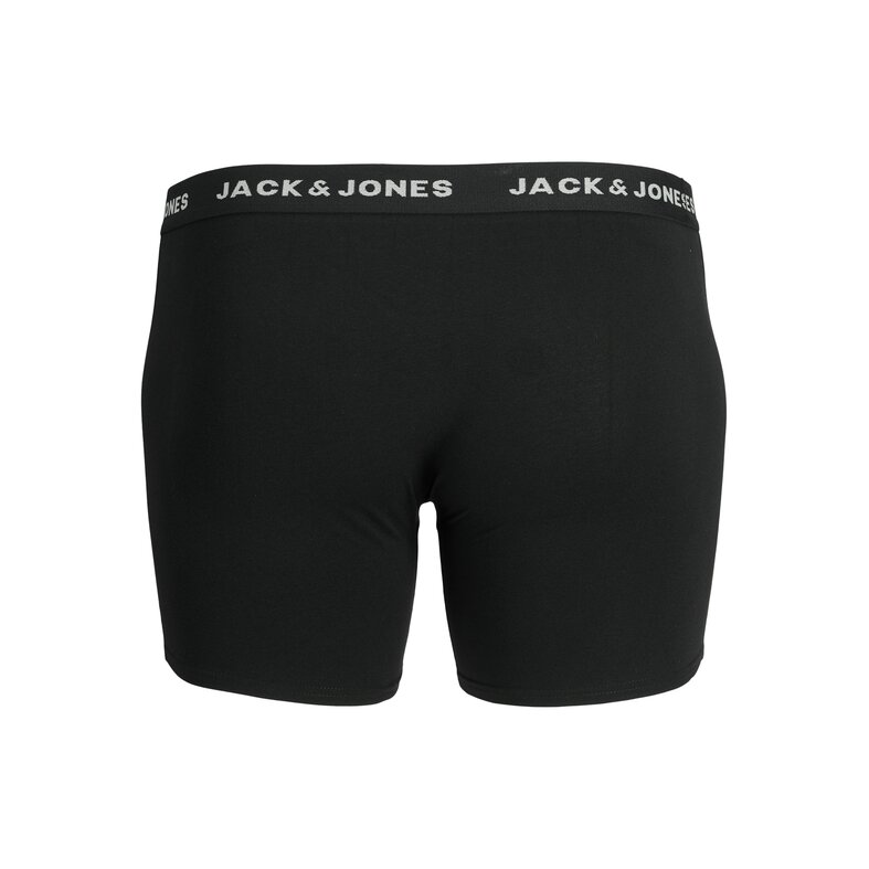 Jack & Jones Jack & Jones Plus Size Men's Boxer Shorts Trunks JACBASIC Black 7-Pack