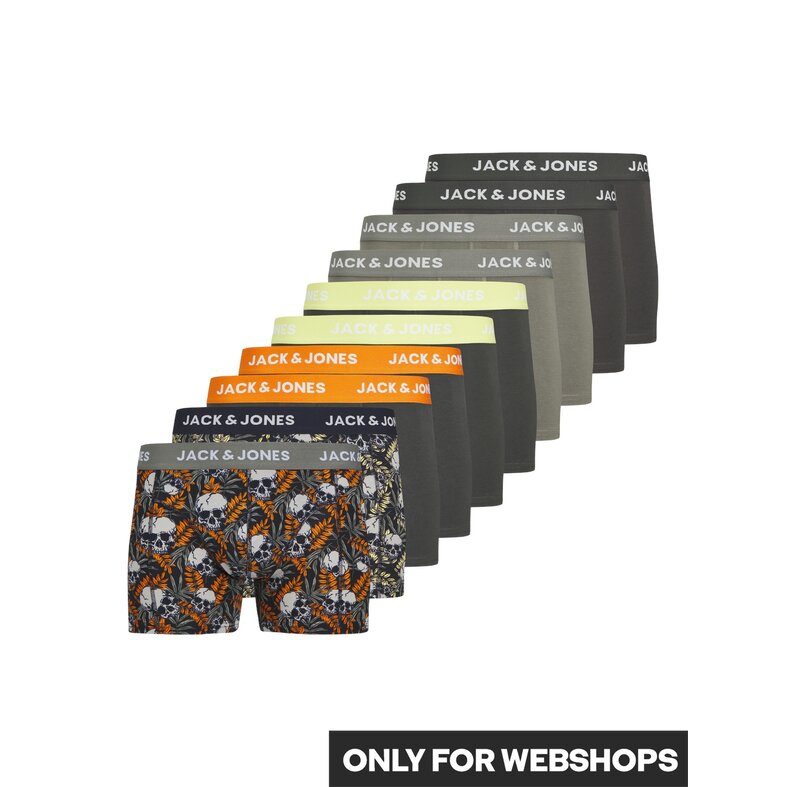 Jack & Jones Jack & Jones Men's Boxer Shorts Trunks JACHUGO 10-Pack