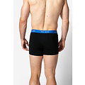 Happy Shorts Happy Shorts Men's Boxer Shorts Trunks Plain Black 3-Pack