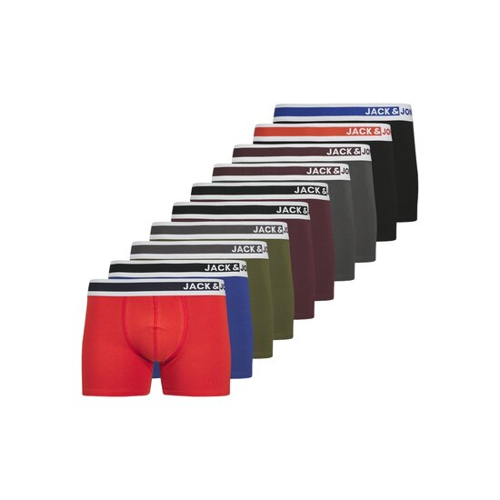 Jack & Jones Junior Jack & Jones Junior Boys Boxer Shorts Trunks JACJIMMY 10-Pack