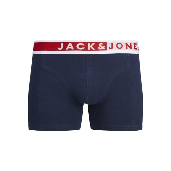 Jack & Jones Jack & Jones Heren Plus Size Boxershorts Trunks JACKARIM Effen 3-Pack