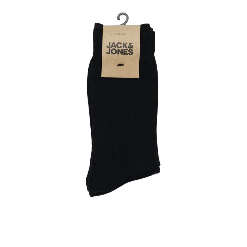 Jack & Jones Jack & Jones Men's Socks JACBASIC Bamboo Black 3-Pack