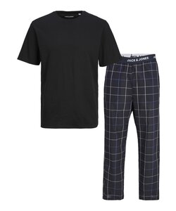 Jack & Jones Heren Pyjamaset JACBASIC Zwart/Donkerblauw
