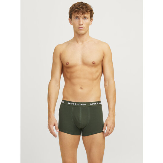 Jack & Jones Jack & Jones Heren Boxershorts Trunks JACTEO Effen 5-Pack