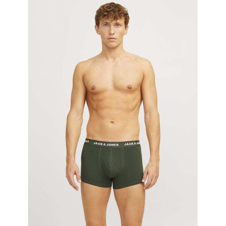 Jack & Jones Jack & Jones Men's Boxer Shorts Trunks JACTEO Plain 5-Pack