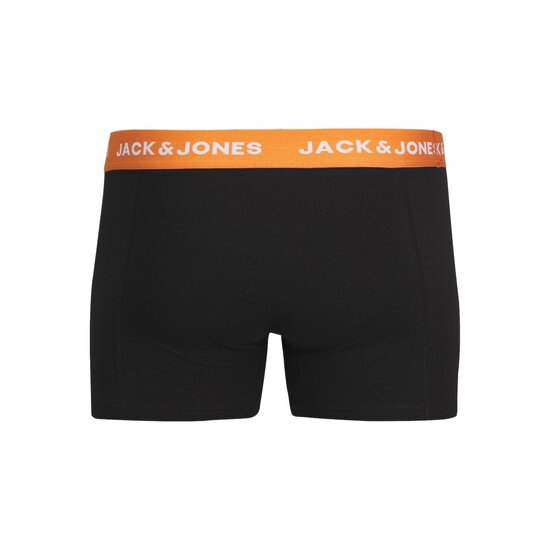 Jack & Jones Jack & Jones Heren Boxershorts Trunks JACJONAS Zwart 3-Pack