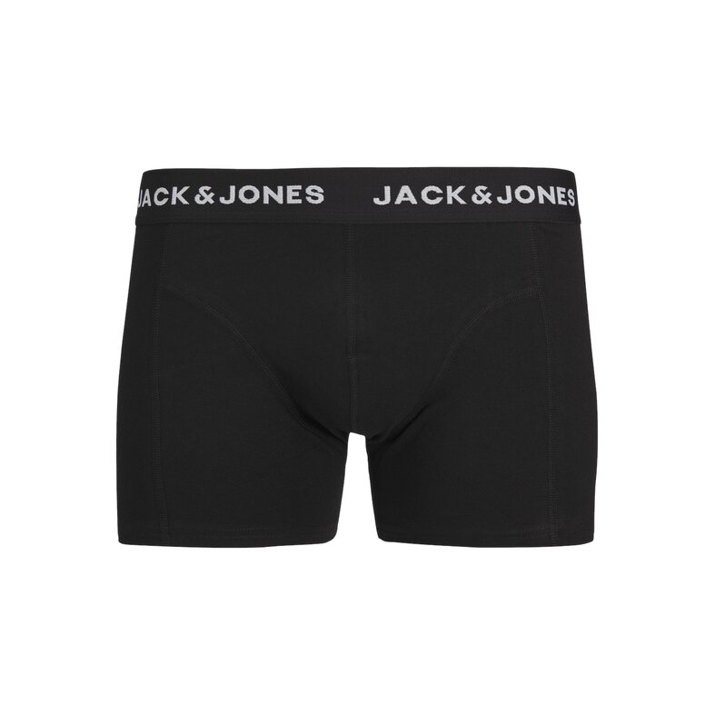 Jack & Jones Jack & Jones Heren Boxershorts Trunks JACJONAS Zwart 3-Pack