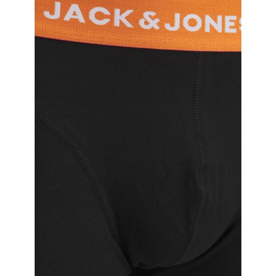 Jack & Jones Jack & Jones Heren Boxershorts Trunks JACJONAS Zwart 3-Pack