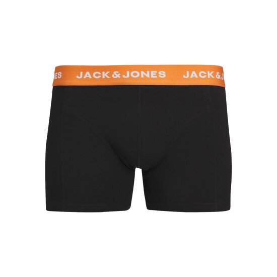 Jack & Jones Jack & Jones Heren Boxershorts Trunks JACJONAS Zwart 3-Pack