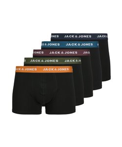 Jack & Jones Men's Boxer Shorts Trunks JACOLIVER Black 5-Pack