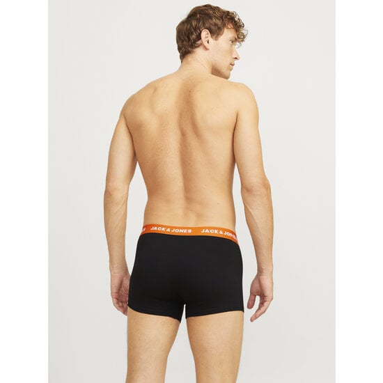 Jack & Jones Jack & Jones Heren Boxershorts Trunks JACOLIVER Zwart 5-Pack