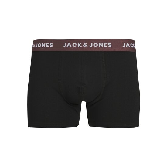 Jack & Jones Junior Jack & Jones Junior Boxershorts Trunks JACOLIVER Zwart 5-Pack