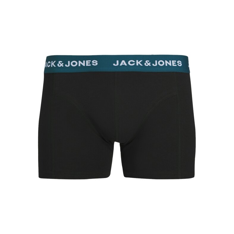Jack & Jones Junior Jack & Jones Junior Boxershorts Jongens Trunks JACJONAS Zwart 3-Pack