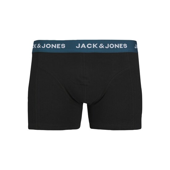 Jack & Jones Jack & Jones Heren Plus Size Boxershorts Trunks JACOLIVER Zwart 5-Pack