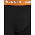 Jack & Jones Jack & Jones Heren Plus Size Boxershorts Trunks JACOLIVER Zwart 5-Pack