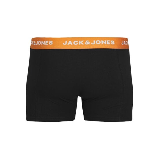 Jack & Jones Jack & Jones Heren Plus Size Boxershorts Trunks JACOLIVER Zwart 5-Pack