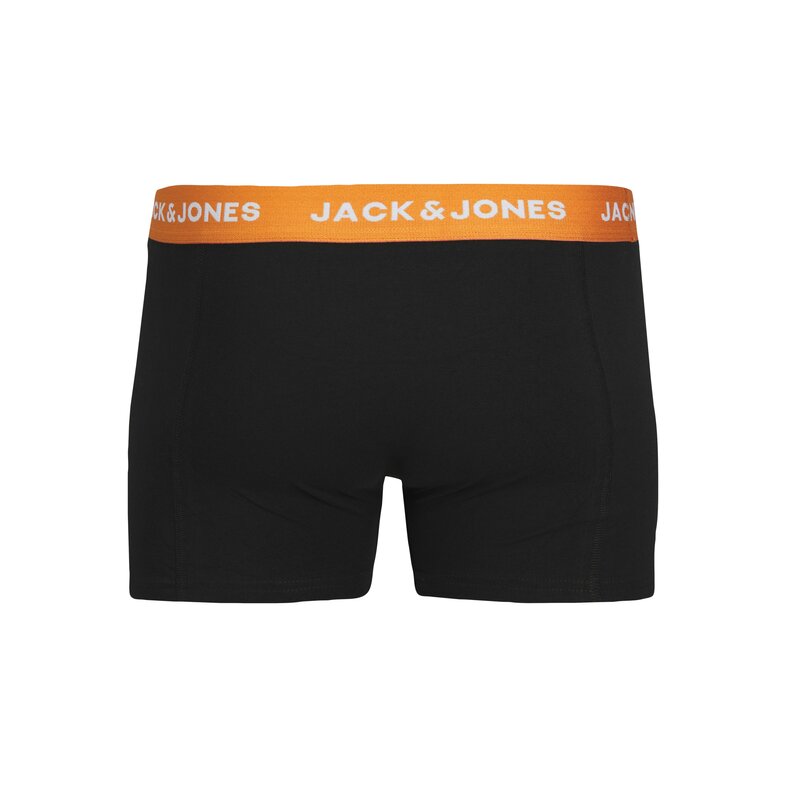 Jack & Jones Jack & Jones Heren Plus Size Boxershorts Trunks JACOLIVER Zwart 5-Pack