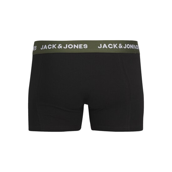 Jack & Jones Jack & Jones Men's Plus Size Boxer Shorts Trunks JACARON Black 3-Pack