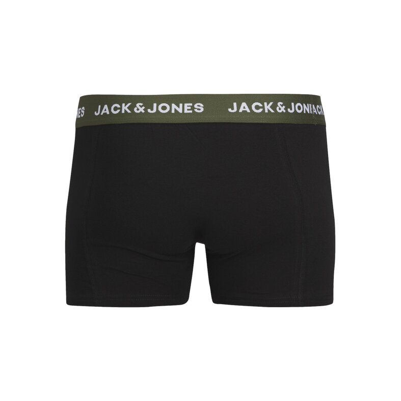 Jack & Jones Jack & Jones Men's Plus Size Boxer Shorts Trunks JACARON Black 3-Pack