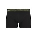 Jack & Jones Jack & Jones Heren Plus Size Boxershorts Trunks JACARON Zwart 3-Pack