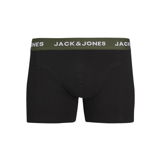 Jack & Jones Jack & Jones Men's Plus Size Boxer Shorts Trunks JACARON Black 3-Pack