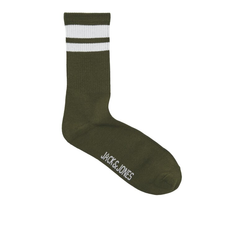 Jack & Jones Junior Jack & Jones Junior Sportsokken Jongens JACFRANCIS Tennissokken Multicolour 5-Pack