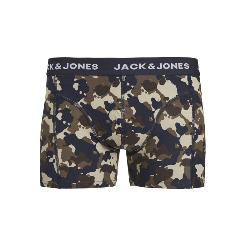 Jack & Jones Jack & Jones Men's Plus Size Boxer Shorts Trunks JACCAMOFLAGE 3-Pack
