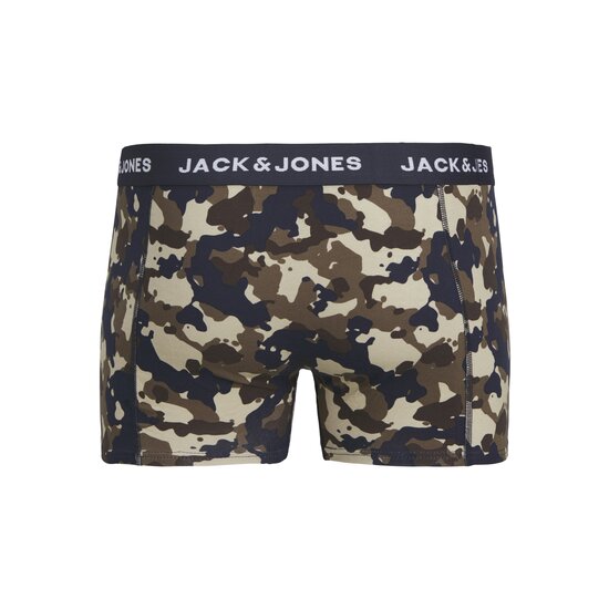 Jack & Jones Jack & Jones Heren Plus Size Boxershorts Trunks JACCAMOFLAGE 3-Pack