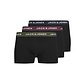 Jack & Jones Jack & Jones Heren Plus Size Boxershorts Trunks JACARON Zwart 3-Pack