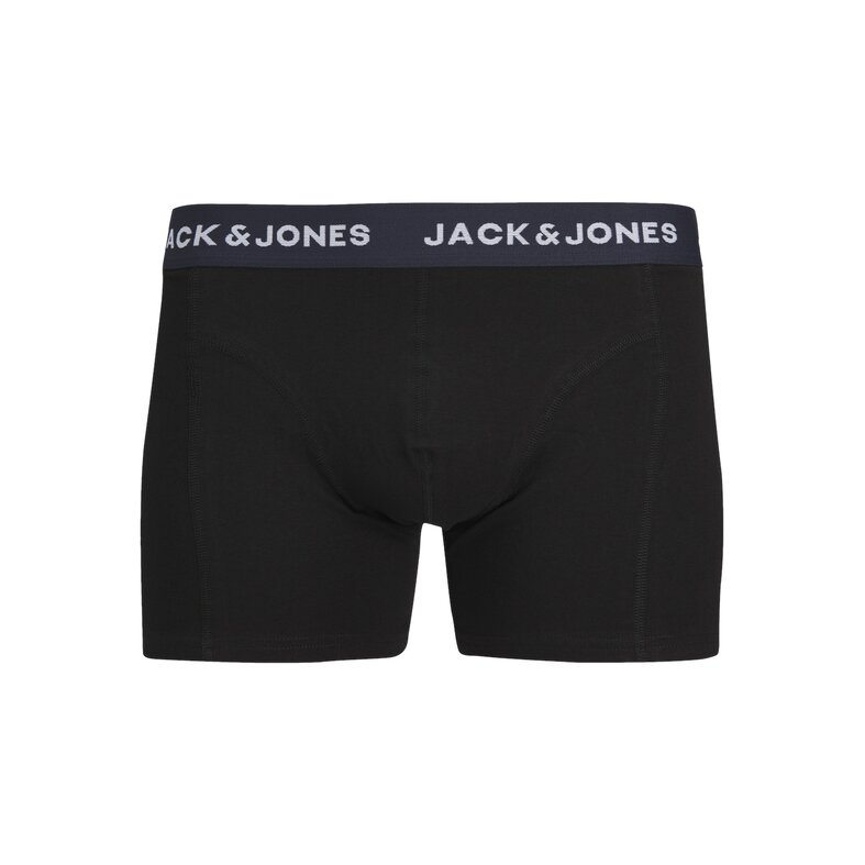 Jack & Jones Jack & Jones Men's Plus Size Boxer Shorts Trunks JACARON Black 3-Pack