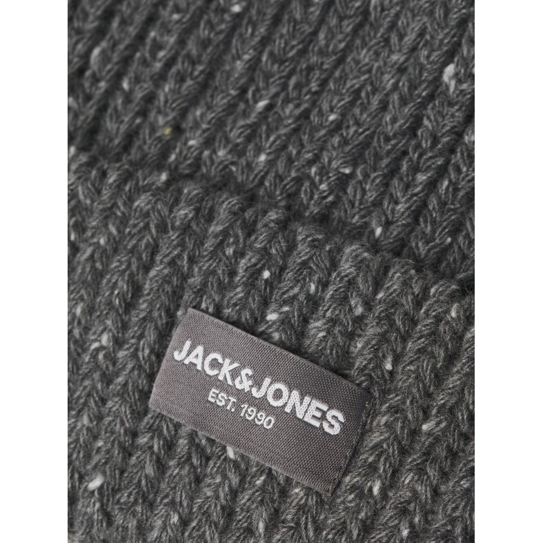 Jack & Jones Jack & Jones Men's Hat JACCLIFF Beanie Grey Melange