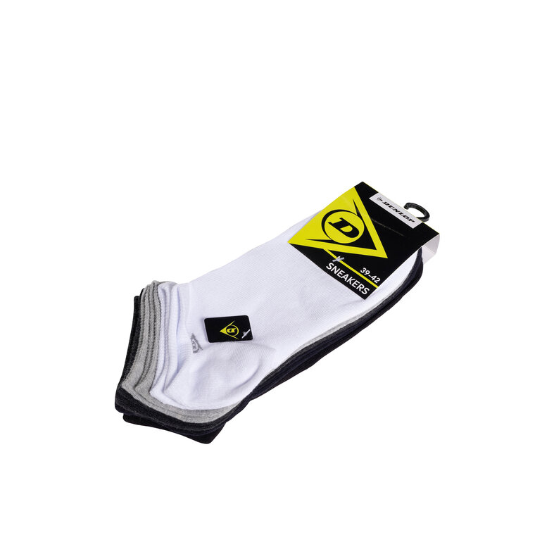 Dunlop Dunlop Men's Sneaker Socks 5-Pack Multi