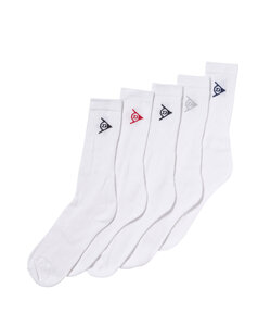 Dunlop Men's Sports Sock 5-Pack White