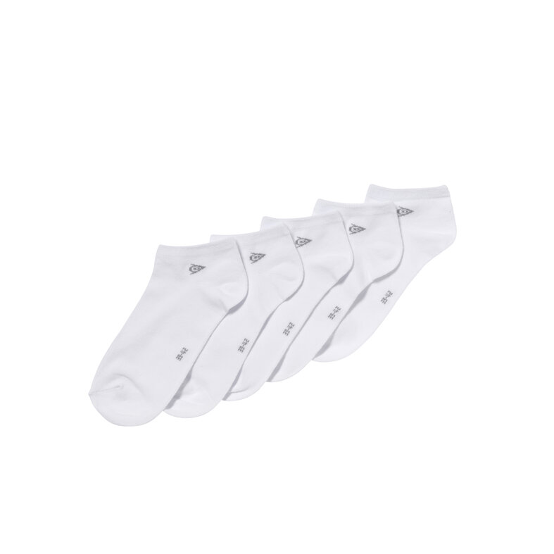 Dunlop Dunlop Men's Sneaker Socks 5-Pack White