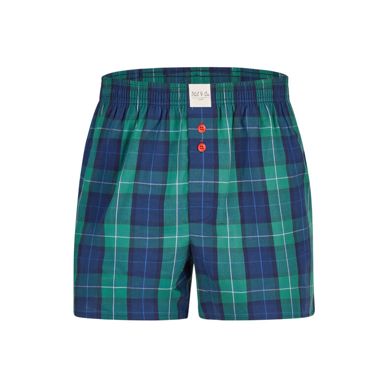 Phil & Co Phil & Co Wide Boxer Shorts Men's Woven Cotton Multipack 6-Pack D405