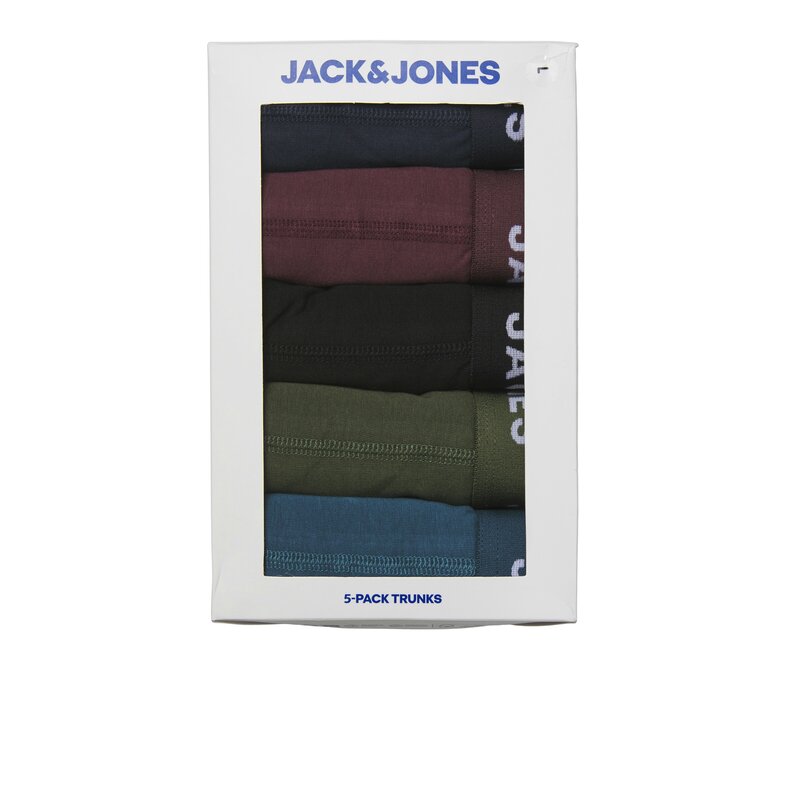 Jack & Jones Jack & Jones Heren Plus Size Boxershorts Trunks JACTEO 5-Pack